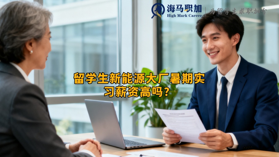 留学生新能源大厂暑期实习薪资高吗? 留学生新能源大厂暑期实习薪资高吗?
