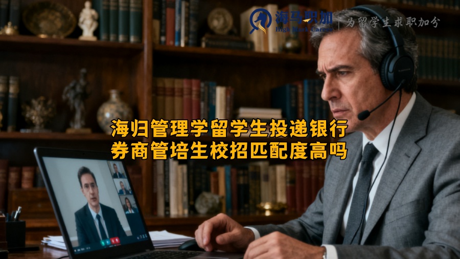海归管理学留学生投递银行券商管培生校招匹配度高吗 海归管理学留学生投递银行券商管培生校招匹配度高吗
