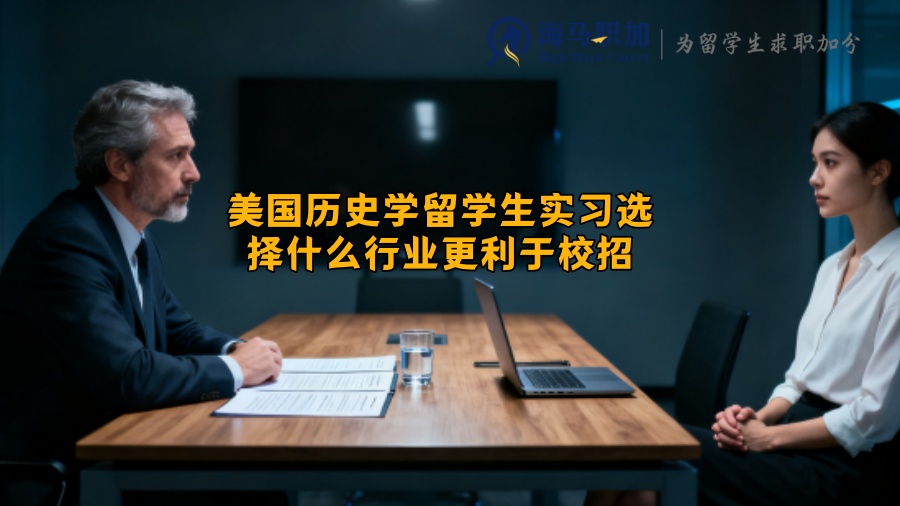 美国历史学留学生实习选择什么行业更利于校招