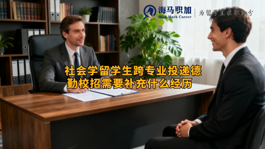 社会学留学生跨专业投递德勤校招需要补充什么经历 社会学留学生跨专业投递德勤校招需要补充什么经历