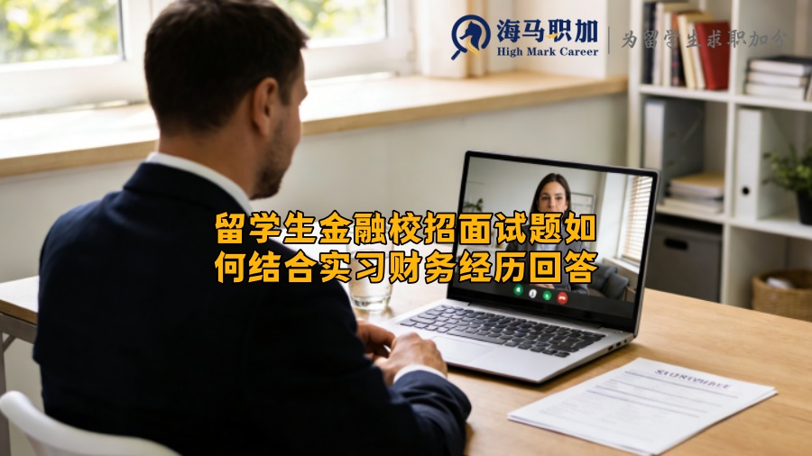 留学生金融校招面试题如何结合实习财务经历回答