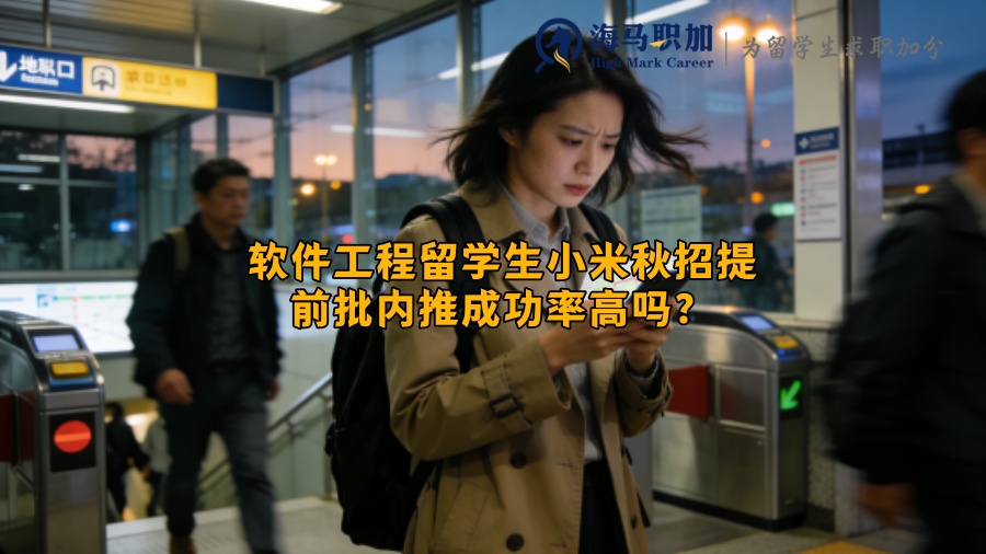 软件工程留学生小米秋招提前批内推成功率高吗？