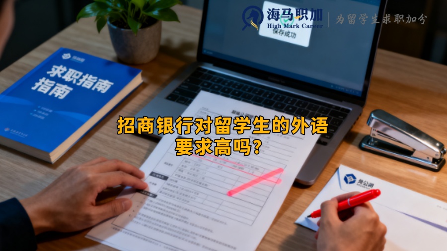 招商银行对留学生的外语要求高吗？