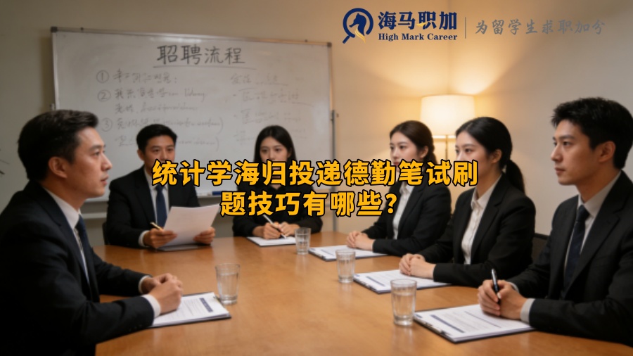统计学海归投递德勤笔试刷题技巧有哪些？