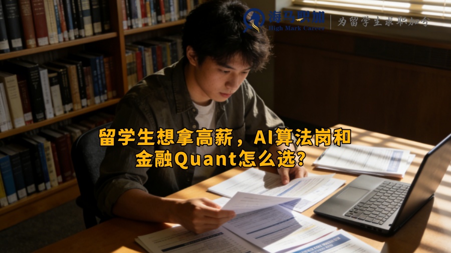 留学生想拿高薪,AI算法岗和金融Quant怎么选? 留学生想拿高薪,AI算法岗和金融Quant怎么选?