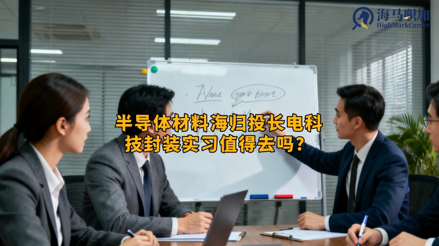 半导体材料海归投长电科技封装实习值得去吗？