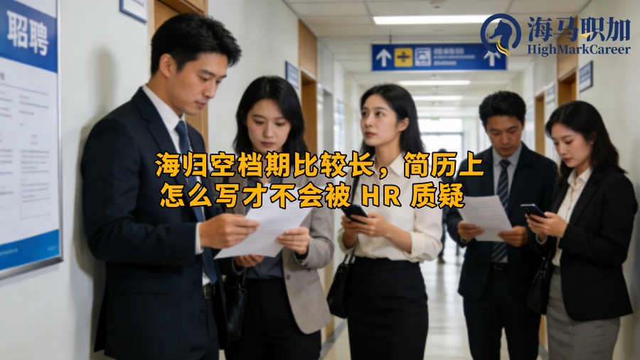 海归空档期比较长，简历上怎么写才不会被 HR 质疑  