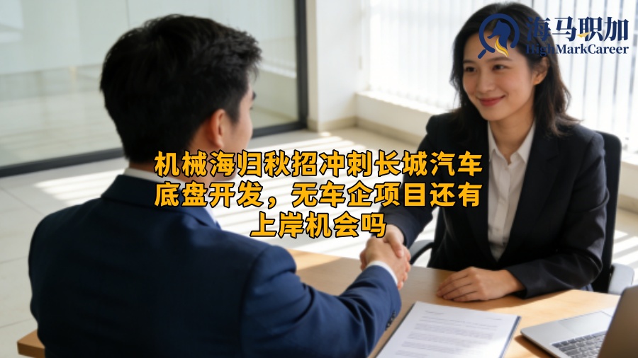 机械海归秋招冲刺长城汽车底盘开发，无车企项目还有上岸机会吗