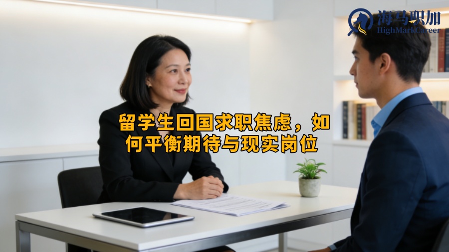 留学生回国求职焦虑,如何平衡期待与现实岗位 留学生回国求职焦虑,如何平衡期待与现实岗位