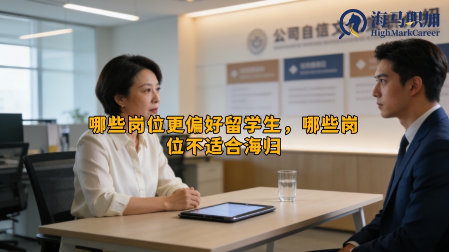 哪些岗位更偏好留学生，哪些岗位不适合海归