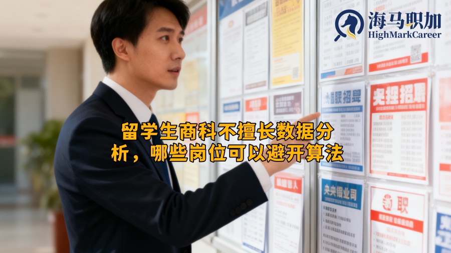 留学生商科不擅长数据分析,哪些岗位可以避开算法 留学生商科不擅长数据分析,哪些岗位可以避开算法