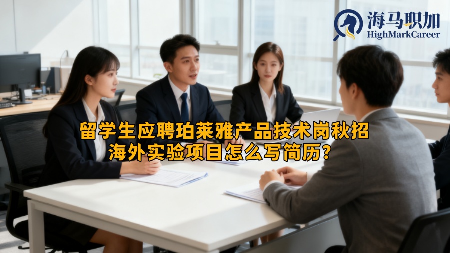 留学生应聘珀莱雅产品技术岗秋招海外实验项目怎么写简历? 留学生应聘珀莱雅产品技术岗秋招海外实验项目怎么写简历?