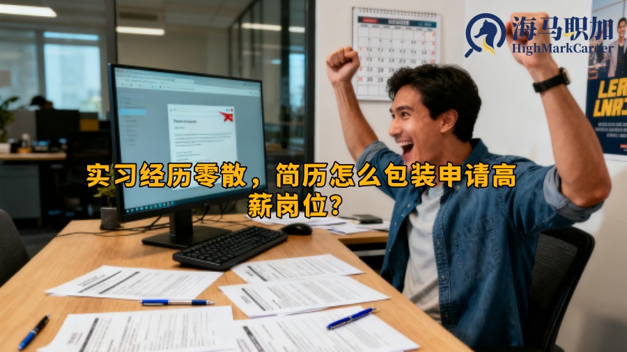 实习经历零散，简历怎么包装申请高薪岗位？
