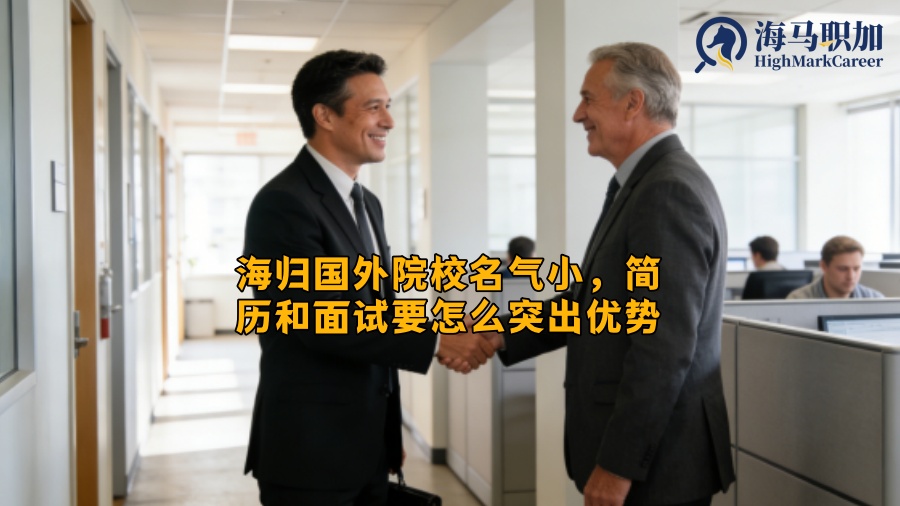 海归国外院校名气小，简历和面试要怎么突出优势