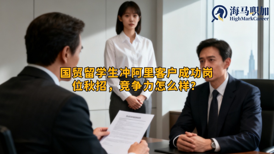 国贸留学生求职阿里客户成功岗位秋招，竞争力怎么样？