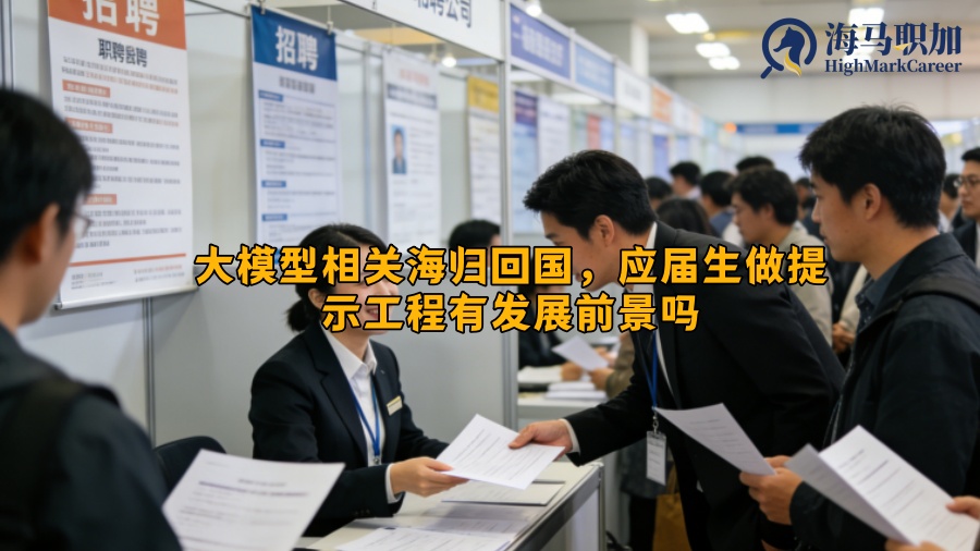 大模型相关海归回国，应届生做提示工程有发展前景吗