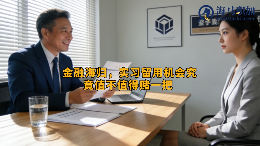金融海归，实习留用机会究竟值不值得赌一把 
