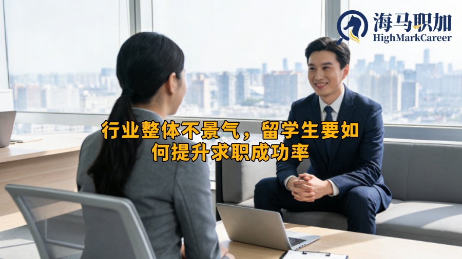 行业整体不景气，留学生要如何提升求职成功率
