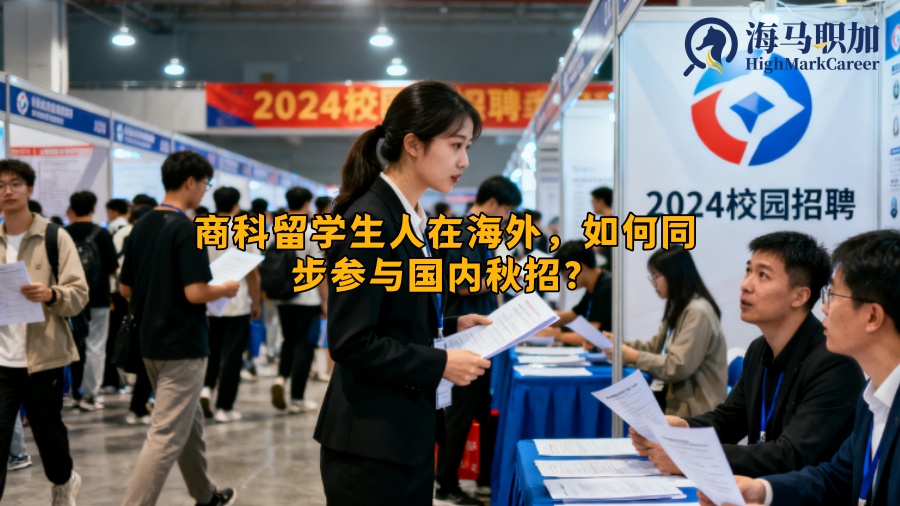 商科留学生人在海外，如何同步参与国内秋招？