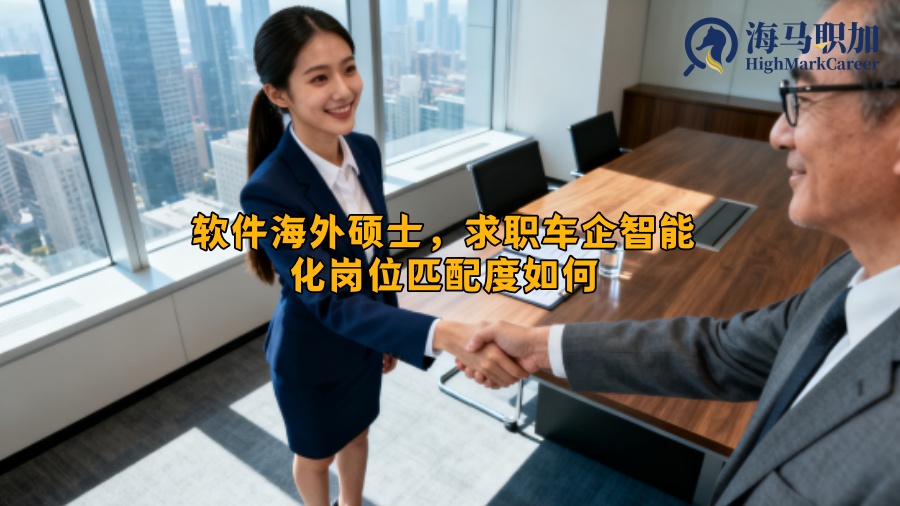 软件海外硕士，求职车企智能化岗位匹配度如何