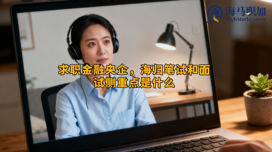 求职金融央企，海归笔试和面试侧重点是什么