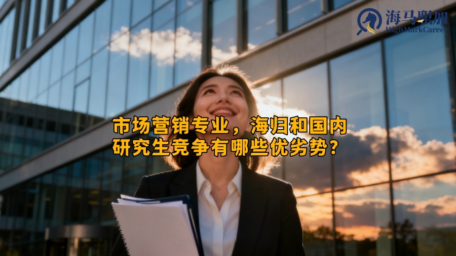 市场营销专业，海归和国内研究生竞争有哪些优劣势？