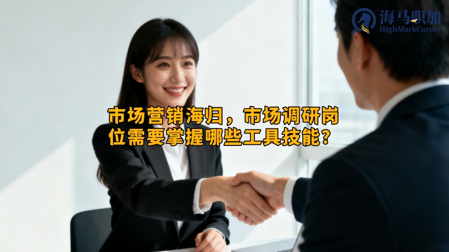 市场营销海归，市场调研岗位需要掌握哪些工具技能？