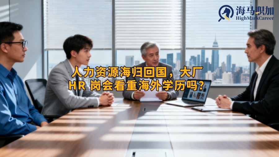 人力资源海归回国，大厂 HR 岗会看重海外学历吗？