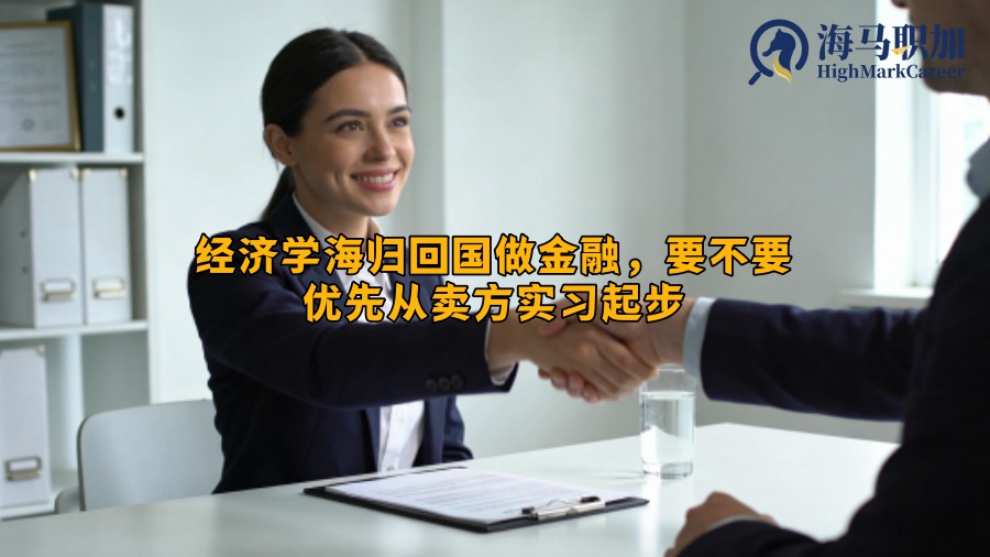 经济学海归回国做金融，要不要优先从卖方实习起步